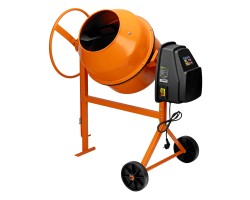 Бетоносмеситель БСЕ-120П, 120 л, 500 Вт, полиамидный венец// Сибртех 