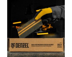 Гвозди для пнев. нейлера (крашен.) длина - 75 мм, диам. - 3,05 мм, 2000 шт. Denzel-foto5