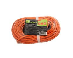 Удлинитель-шнур силовой 20 м, 6А, тип УХз6, ПВС, 1 розетка без заземления Сибртех-foto4