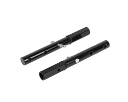 Удлинители осей шест. 23 мм / круг 30 мм, длина 290 мм, комплект 2 шт// Denzel 