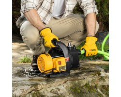 Садовый поверхностный насос GPL600, 600 Вт, 3000 л/ч, подъем 35 м, пластик Denzel-foto20