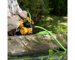 Садовый поверхностный насос GPL600, 600 Вт, 3000 л/ч, подъем 35 м, пластик Denzel-foto22