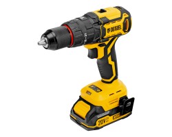 Дрель-шуруповерт аккумуляторная ударная бесщет. CIDH-BL-20, Li-Ion, 20 В// Denzel-foto4