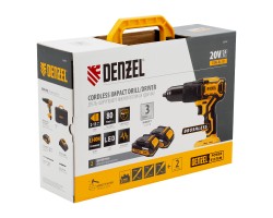 Дрель-шуруповерт аккумуляторная ударная бесщет. CIDH-BL-20, Li-Ion, 20 В// Denzel-foto22