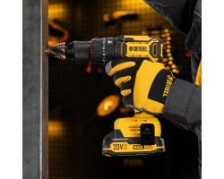 Дрель-шуруповерт аккумуляторная ударная бесщет. CIDH-BL-20, Li-Ion, 20 В// Denzel-foto28