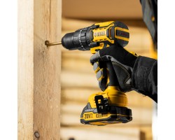 Дрель-шуруповерт аккумуляторная ударная бесщет. CIDH-BL-20, Li-Ion, 20 В// Denzel-foto30