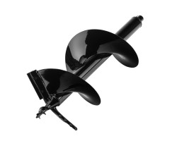 Шнек для грунта ER-300, диаметр 300 мм, длина 800 мм,соединение 20 мм, съемный нож Denzel 