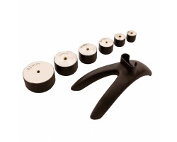 Аппарат для сварки пластиковых труб DWP-2000, Х-Pro, 2000 Вт, 300 град, комплект насадок, 20-63 мм Denzel-foto7