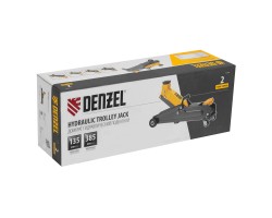Домкрат гидравлический подкатной, 2 т, 135-385 мм Denzel-foto16