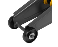 Домкрат гидравлический подкатной, 2 т, 135-385 мм Denzel-foto14