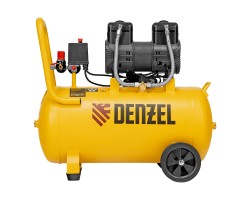 Компрессор безмасл. малошумный DLP-1500/50, 1,5 кВт,50 л, 2850 об/мин, 250 л/мин Denzel-foto5