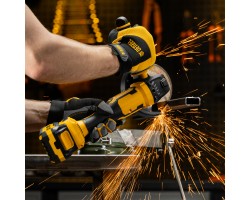 Машина шлифовальная угловая аккумуляторная бесщет. AGH-BL-20-125, Li-Ion, 20 В// Denzel-foto44