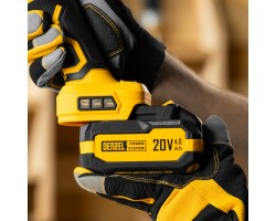 Машина шлифовальная угловая аккумуляторная бесщет. AGH-BL-20-125, Li-Ion, 20 В// Denzel-foto42