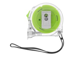 Рулетка Кварц,прозрачный корпус,амортизатор,5 м х 19 мм Сибртех-foto5