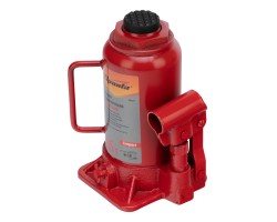 Домкрат гидравлический бутылочный 16 т, h подъема 205-400 мм Sparta Compact-foto2