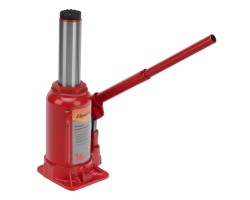 Домкрат гидравлический бутылочный 16 т, h подъема 205-400 мм Sparta Compact-foto6