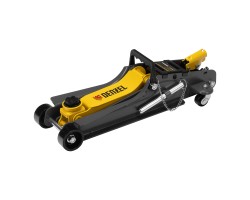 Домкрат гидравлический подкатной с фиксатором, 2,5 т, 85-385 мм Denzel-foto2