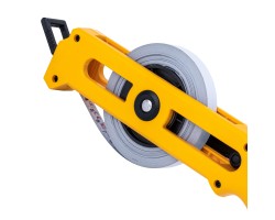 Рулетка геодезическая 20 м х 13 мм, открытый корпус, металлическая лента Denzel-foto5