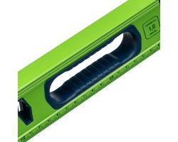 Уровень алюминиевый УС-1, 0-600, фрезерованный, 3 глазка, рукоятки, 600 мм Сибртех-foto6