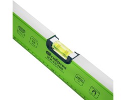 Уровень алюминиевый УСМ-0,5-2000, фрезерованный, 3 глазка, магнитный, рукоятки, 2000 мм Сибртех-foto7