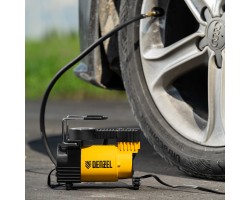 Компрессор автомобильный DС-20,12 В, 7 атм, 35 л/мин Denzel-foto23