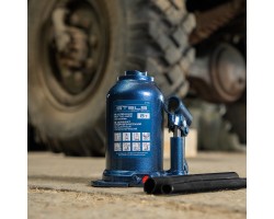 Домкрат гидравлический бутылочный телескопический, 8 т, подъем 180-410 мм Stels-foto12