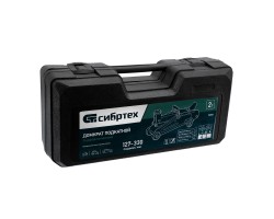 Домкрат гидравлический подкатной, 2 т, 127-330 мм, в пласт. кейсе Сибртех-foto15