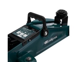 Домкрат гидравлический подкатной, 2 т, 127-330 мм, в пласт. кейсе Сибртех-foto11