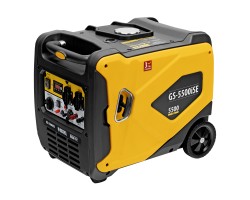 Генератор инверторный GS-5500iSE, 5,5 кВт, 230 В, закрытый корпус,электростартер Denzel 