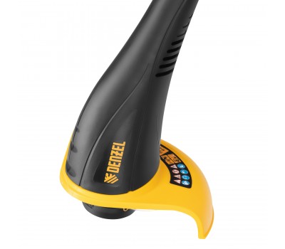 Триммер электрический TE-350, 350 Вт, 260 мм, катушка полуавтоматическая Denzel Триммер электрический TE-350, 350 Вт, 260 мм, катушка полуавтоматическая Denzel