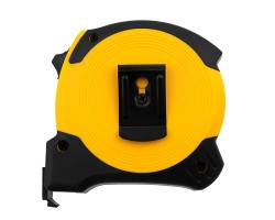 Рулетка 8м х 25мм, двухкомп. корпус, магнитный обрезиненный зацеп Denzel-foto3
