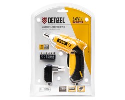 Отвертка аккумуляторная CSL-3.6-02, Li-Ion, 3.6 В, 1.3 А*ч, в блистере Denzel-foto12