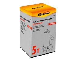 Домкрат гидравлический бутылочный 5 т, h подъема 180-340 мм Sparta Compact-foto6