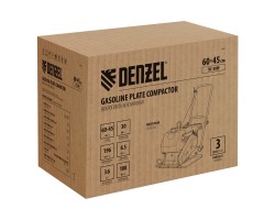 Виброплита бензиновая VC-30W, 30 кН, 60*45 см, 196 см3, бак для воды Denzel Новинка-foto7