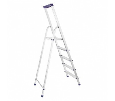 Стремянка алюминиевая с органайзером Универсал, 5 ступеней, Россия, Сибртех Стремянка алюминиевая с органайзером Универсал, 5 ступеней, Россия, Сибртех