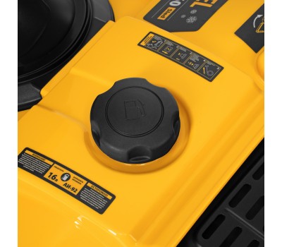 Бензиновая снегоуборочная машина SB 460 Sled, 99cc, лыжи ручной старт// Denzel