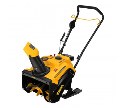 Бензиновая снегоуборочная машина SB 460 Sled, 99cc, лыжи ручной старт// Denzel