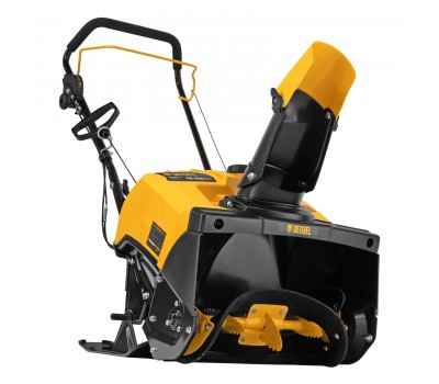 Бензиновая снегоуборочная машина SB 460 Sled, 99cc, лыжи ручной старт// Denzel