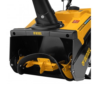 Бензиновая снегоуборочная машина SB 460 Sled, 99cc, лыжи ручной старт// Denzel