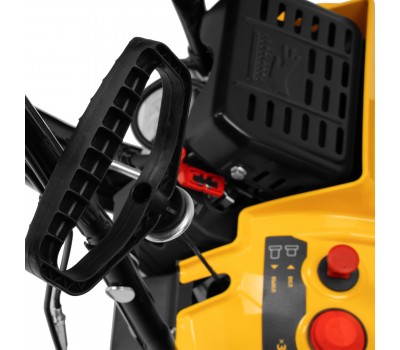 Бензиновая снегоуборочная машина SB 460 Sled, 99cc, лыжи ручной старт// Denzel