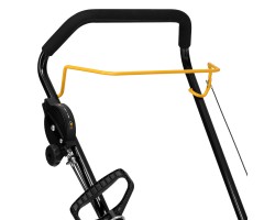 Бензиновая снегоуборочная машина SB 460 Sled, 99cc, лыжи ручной старт// Denzel-foto21