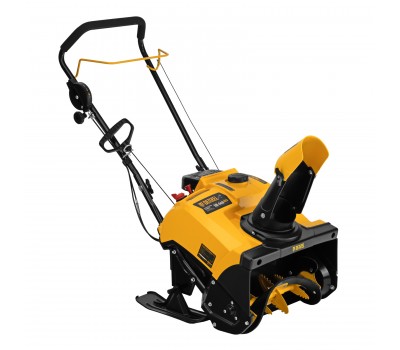 Бензиновая снегоуборочная машина SB 460 Sled, 99cc, лыжи ручной старт// Denzel