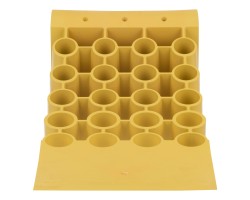 Упор противооткатный для грузового транспорта, ЖЕЛТЫЙ, 35 т, 473х200х205 мм Stels-foto7