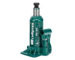 Домкрат гидравлический бутылочный, 6 т, 180-340 мм Сибртех-foto5