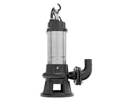 Фекальный насос FP1800-KS, 1800 Вт, напор 17 м, 26000 л/ч, нож-измельчитель Denzel-foto6