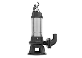 Фекальный насос FP1800-KS, 1800 Вт, напор 17 м, 26000 л/ч, нож-измельчитель Denzel-foto6