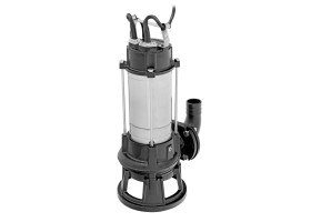 Фекальный насос FP1800-KS, 1800 Вт, напор 17 м, 26000 л/ч, нож-измельчитель Denzel-foto3