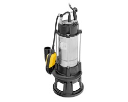 Фекальный насос FP1800-KS, 1800 Вт, напор 17 м, 26000 л/ч, нож-измельчитель Denzel-foto4