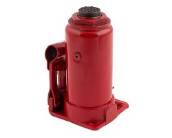 Домкрат гидравлический бутылочный 10 т, h подъема 190-370 мм Sparta Compact-foto2