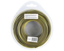 Леска для триммера двухкомпонентная квадратная, 2,4мм х 15м, блистер SkyCutter Denzel-foto3